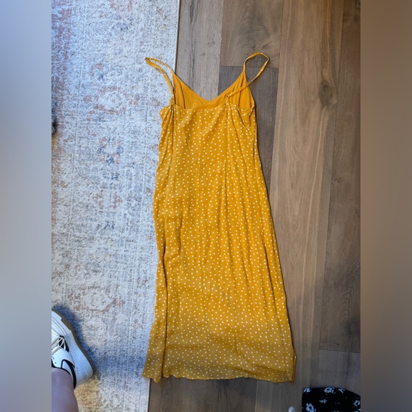 Like new, Abercrombie and Fitch Yellow PolkaDot Sundress - Picture 2 of 3